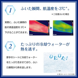 SA2906　花王 ビオレ 冷シート リフレッシュフローラルの香り　20枚入×6袋