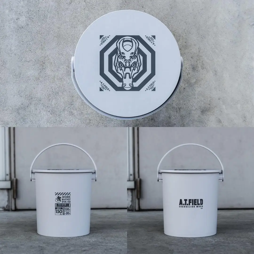 [A.T.FIELD] ワークバケット２号機モデル ツールケース 作業工具入れ 収納用品 アウトドア用品 エヴァンゲリオン 【019S055】