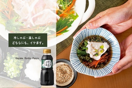 函館がごめ昆布しょうゆ・ポン酢セット 醤油 しょう油 ぽんず ぽん酢 調味料 昆布 北海道 函館 はこだて_HD038-033