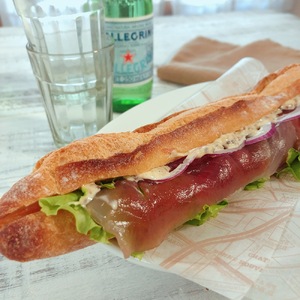 天然まぐろスモーク生ハム The Smoked MAGURO Slice M040-002-01 冷凍 マグロ