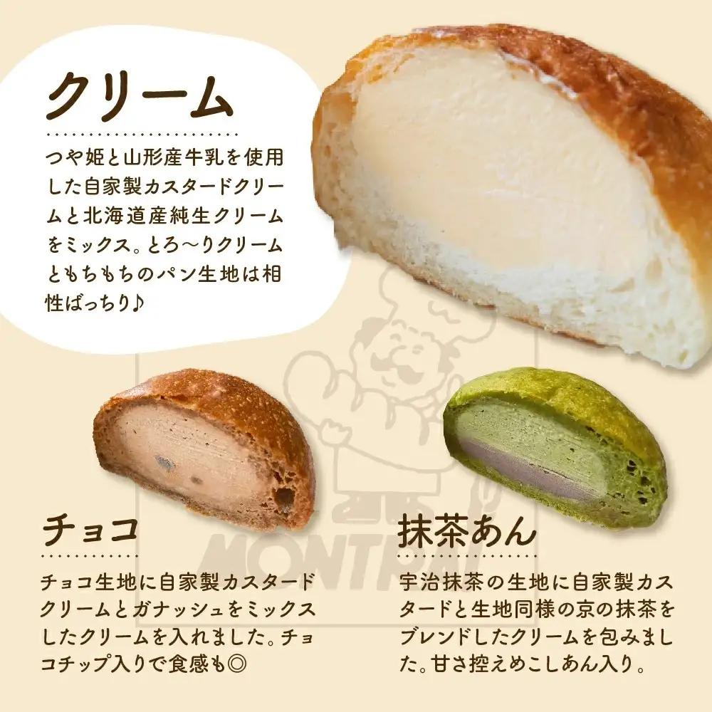３種のシューパン　１２個　0122-2606