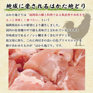 【ふるさと納税】はかた地どり モモ・ムネ肉 合計500g 塩胡椒付【化粧箱入】焼き鳥、焼き肉、すき焼き用 [a9215] 株式会社マル五 ※配送不可：離島【返礼品】添田町 ふるさと納税