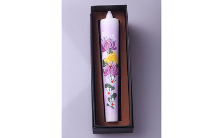 10丁花ろうそく3本ギフト 雑貨 日用品 