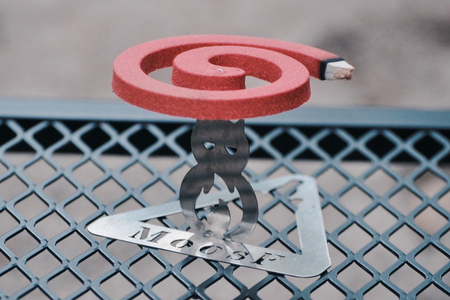 [MoosF] 蚊取り線香たて (三角)＆キーホルダーセット [0538]