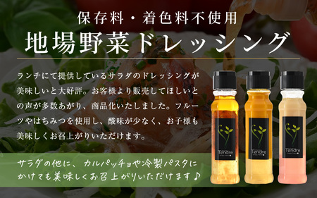 フレンチシェフが作る！地場野菜ドレッシング3種セット B [A-16906]