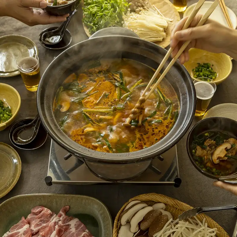 長谷園の「伊賀土鍋 アメ釉」大（3～5人用）DC-03【ngtn0046】