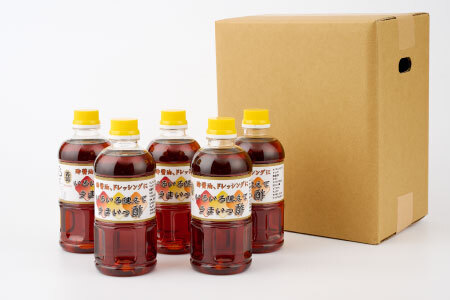 万両のいろいろ使えてうまいっ酢500ml×5本(CA2) (H016200)