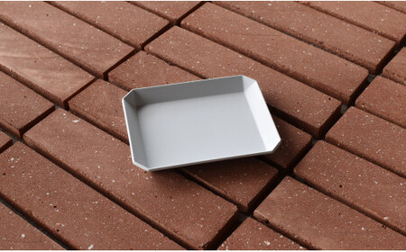 1616/ TY Square Plate 130 Grey 5枚セット【1616/arita japan】有田焼 食器 器 皿 小皿 角皿 スクエア プレート グレー シンプル 35000円 3.5万円 A35-623