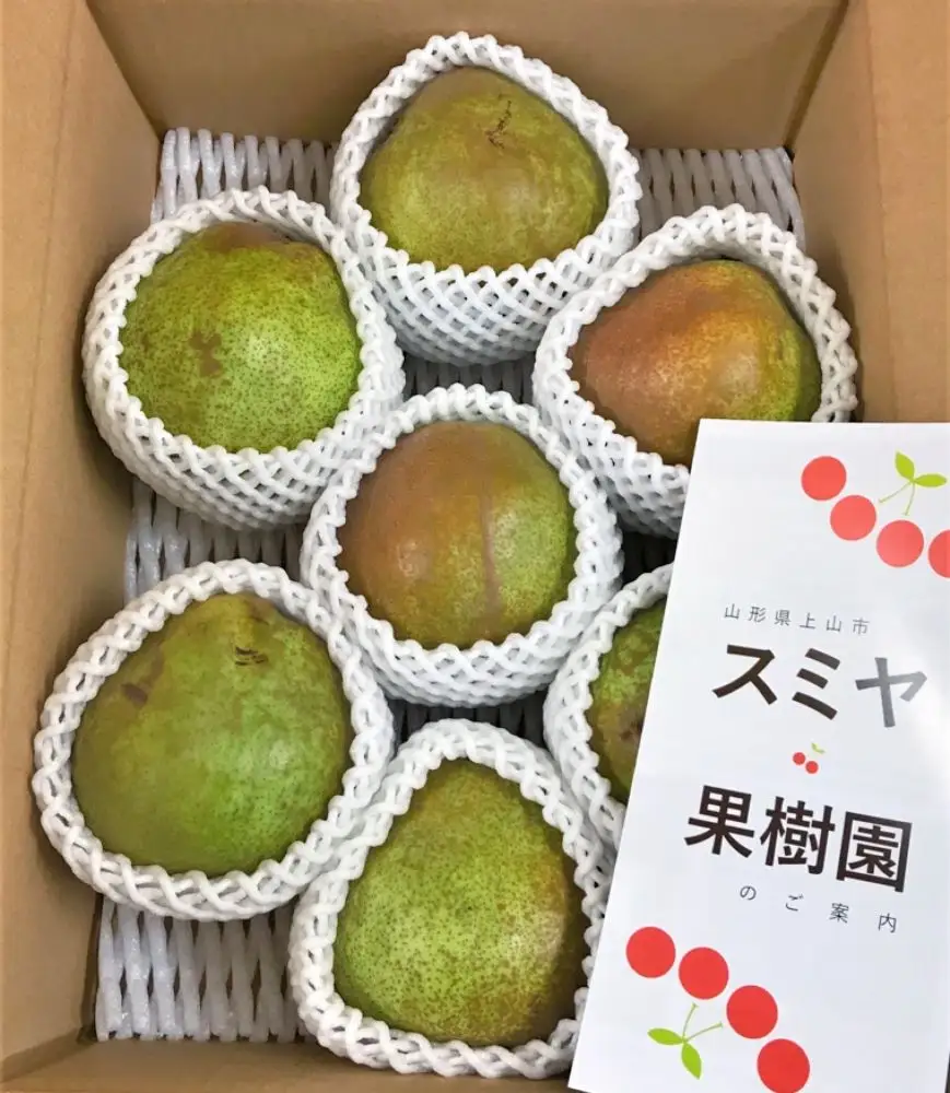 西洋梨（ラ・フランス）６ｋｇ（３ｋｇ×２箱）　ご家庭用　0047-2613