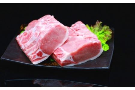 上州麦豚ロース肉１kg：しゃぶしゃぶ用【冷蔵で直送】A-23