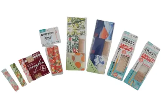 歯間ようじ　80本×3セット　歯間ブラシ　三角ようじ
