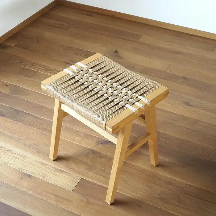 ペーパーコードスツール ／ 椅子 ロープ 軽量【UMEBACHI FURNITURE】