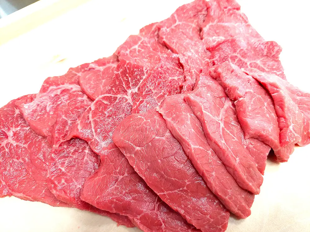 近江牛 厳選 赤身 焼肉 350g 冷蔵 寛閑観【FR14W】【 近江牛 】 牛肉