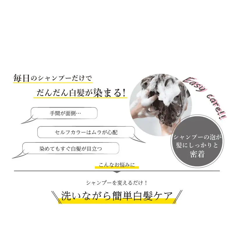 利尻昆布 ヘアカラー シャンプー ブラック 2本セット