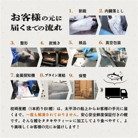 1本釣り血合抜きかつお(炭焼たたき・刺身)2Kg　 A8-38_魚介・海産物 カツオ 鮮魚 かつお 鰹_【配送不可地域：離島】【1166294】