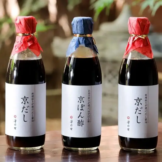 【津乃吉】京のだし醤油・ぽん酢セット ［ 京都 宮川町 調味料 人気 京料理 無添加 こだわり おすすめ お取り寄せ 通販 送料無料 ふるさと納税 ］