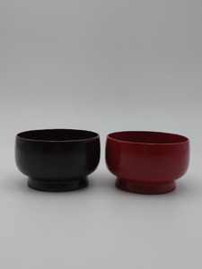 川連漆器 如月夫婦椀 漆器 漆器 【(株)阿部健吉商店】[H5-5303]