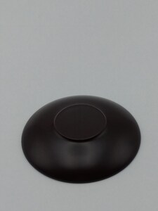 川連漆器 4寸茶托うるみ色5枚組 漆器 漆器 【(株)阿部健吉商店】[H5-5302]