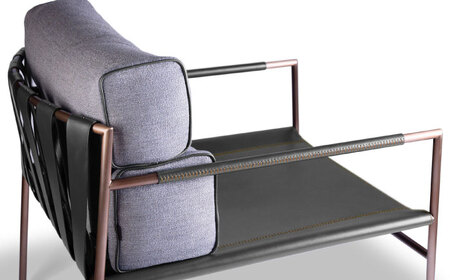 【Ritzwell】IBIZA FORTE EASY CHAIR  -HAND STITCH- [AYG051]