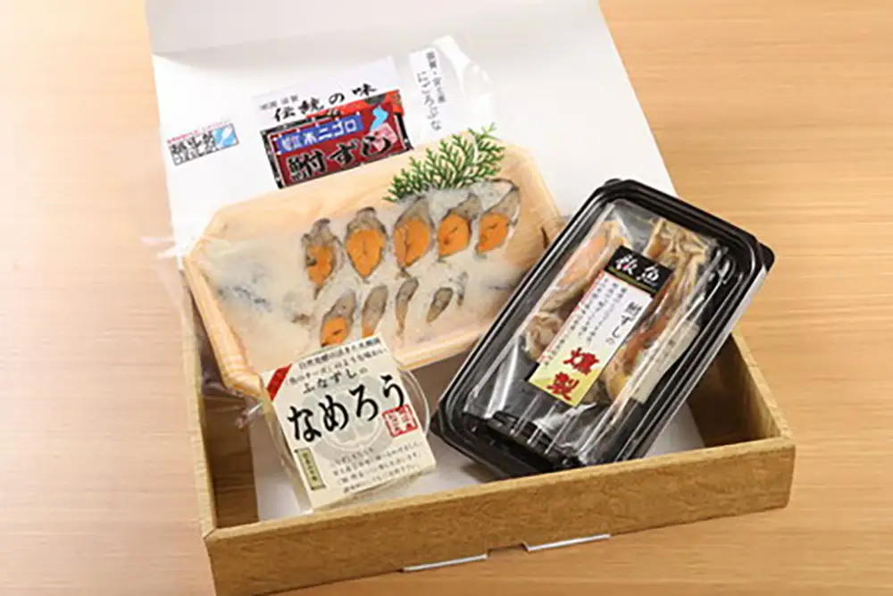 近江本にごろ ふなずし「三点珍味」定期便（12か月連続お届け）【AD28W】 鮒ずし