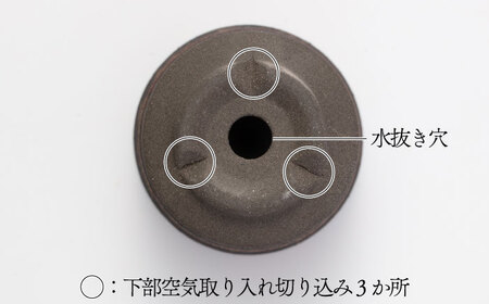 【美濃焼】匠の植木鉢 ミニ ゴールドブルー 彩シリーズ【角山製陶所】観葉植物 鉢植え プランター 多肉植物 雑貨 インテリア ガーデニング 2号鉢相当 陶器 窯変 宇宙 金色 ゴールド 青色 ブルー シック 大人 送料無料[MCS016]