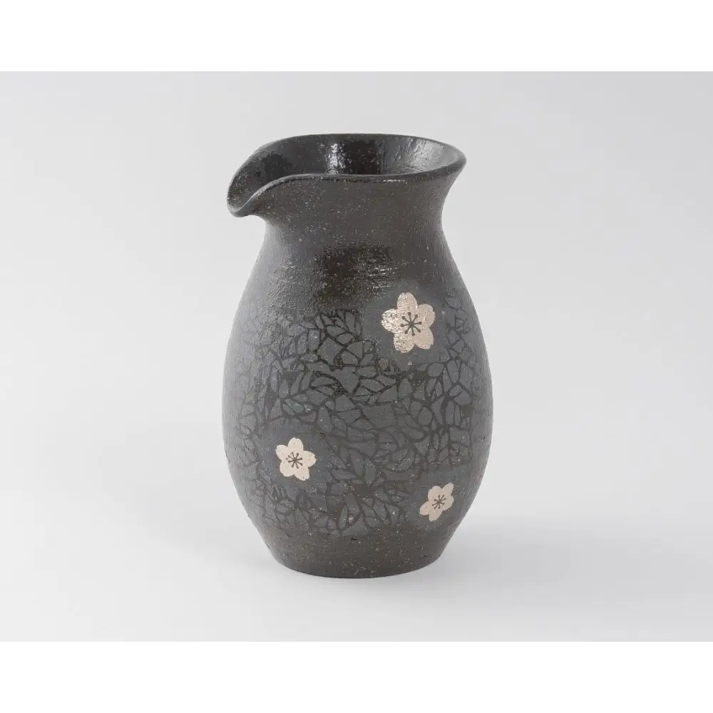 【萬古焼（ばんこやき）】醉月陶苑　桜文酒器揃