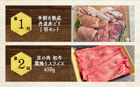 【12回定期便】鶏肉 和牛と地鶏 訳あり鶏肉
