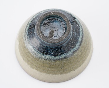 AM16　モダンな飯茶碗　【 お茶碗 茶碗 手作り 焼物 大きめ シンプル 】