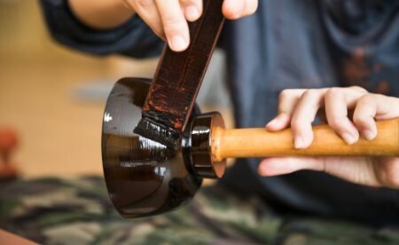 【安比塗漆器】 4.5寸片口 本朱 ／ 漆塗り 安比塗 漆器 酒器 和食器 食器 木製 器 うつわ 漆塗 漆 うるし かたくち 伝統工芸品 工芸品 伝統工芸 贈り物 誕生日 プレゼント ギフト お土産 シンプル 普段使い 岩手県 八幡平市 おすすめ