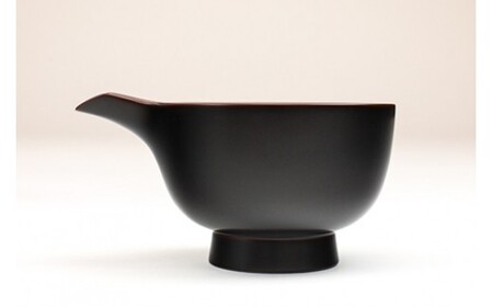 【安比塗漆器】 4.5寸片口 溜 ／ 漆塗り 安比塗 漆器 酒器 和食器 食器 木製 器 うつわ 漆塗 漆 うるし かたくち 伝統工芸品 工芸品 伝統工芸 贈り物 誕生日 プレゼント ギフト お土産 シンプル 普段使い 岩手県 八幡平市 おすすめ
