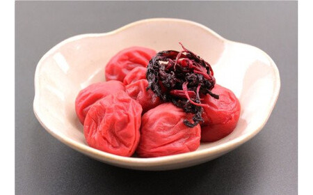 【ご家庭用】最高級紀州南高梅・大粒 食べ比べセット 700g×2　（しそ・こんぶ風味） / 梅干 梅干し 梅 南高梅 大容量 人気 大粒 ご家庭用【inm800-5B】