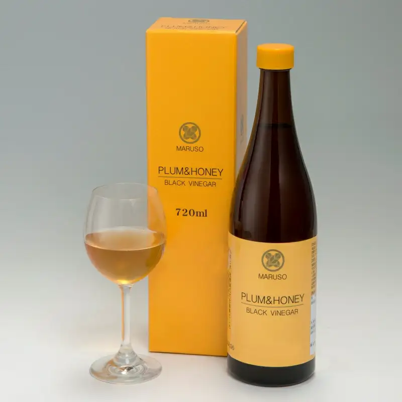 はちみつ梅黒酢（PLUM＆HONEY）720ml / 和歌山 田辺市 梅 はちみつ 紀州産梅酢 梅酢 玄麦黒酢 黒酢 梅エキス ヘルシードリンク 健康 クエン酸 アミノ酸 保存料不使用【mrs005-1】