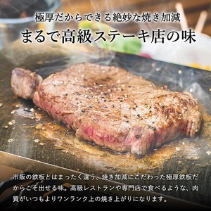 MILL,pan TYPE-Fm （ミーリングタイプ）極厚鉄板８mm　025FS01N.／BBQ バーベキュー アウトドア 鉄板 プレート グリルパン グリルプレート 鉄フライパン 熱の通りが均一 ステーキ キッチン用品 調理器具 キャンプ 用品
