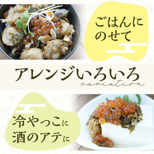 高評価★4.5 北海 ホタテ 海童 漬け 500g ホタテ ツブ貝 イクラ メカブ 醤油ベース アテ ご飯のお供 冷奴 トッピング 川石水産 三陸山田 岩手県 山田町 YD-1073