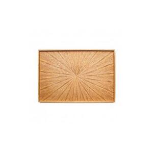 Rectangle Rays Tray タモ ash  ｜トレー プレート お皿 皿 食器 インテリア