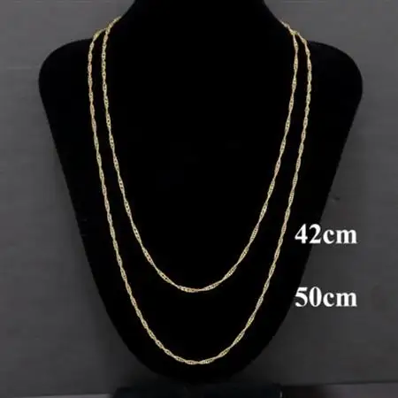 K24純金ワイドスクリュー30チェーンネックレス42cm_純金 純金製 人気の純金 定番の純金 山梨市 純金 24K 24K製 人気の24K 定番24K 山梨市 24K 24金 24金製 人気の24金 定番の24金 山梨市 24金 _【配送不可地域：沖縄県】【1425395】