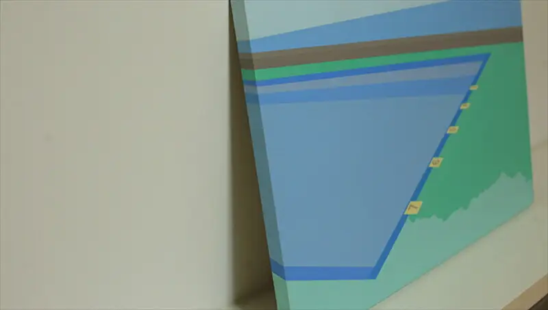 原画【お家に帰ろう】オリジナル風景画　 ペインティング　小田原出身在住イラストレーターの作品　心象風景　子供の頃見た風景　海　空　山 アート アート 