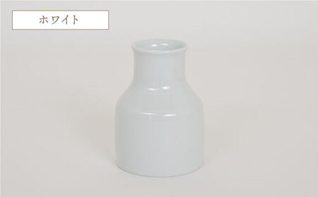 【波佐見焼】UTAGE フラワーベース（ホワイト）＆ドライフラワー セット 花瓶 花器【藍染窯】[JC139] 波佐見焼