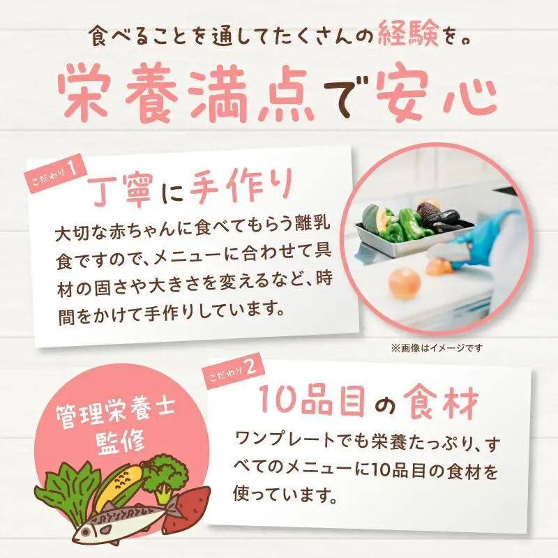 無添加冷凍幼児食mom’s　1歳半からの幼児食(100g×5パック)