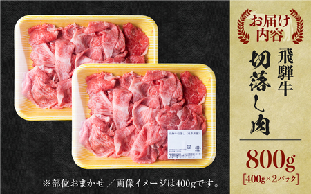 飛騨牛 切り落とし 800g 訳あり JAひだ 飛騨牛 [S493]