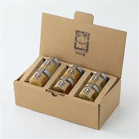 小瓶で楽しむ!信州純粋はちみつ(アカシア・リンゴ・百花蜜)50g×6_調味料 はちみつ  ハチミツ 蜂蜜_【1418623】