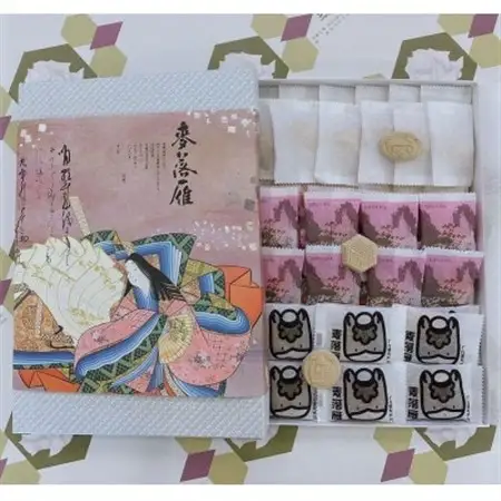 三桝屋總本店の麦落雁3種詰合せ_菓子・スイーツ 和菓子  _【1337235】