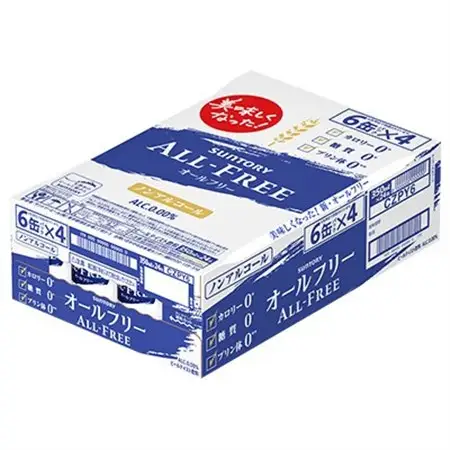 サントリー　オールフリー　350ml×24本_酒・アルコール ノンアルコール  _【1348275】
