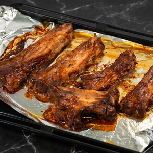 【イバノセレクト】 BBQ スペアリブ 豚肉 1.6kg ( 800g × 2パック ) BBQソース｜スペアリブ