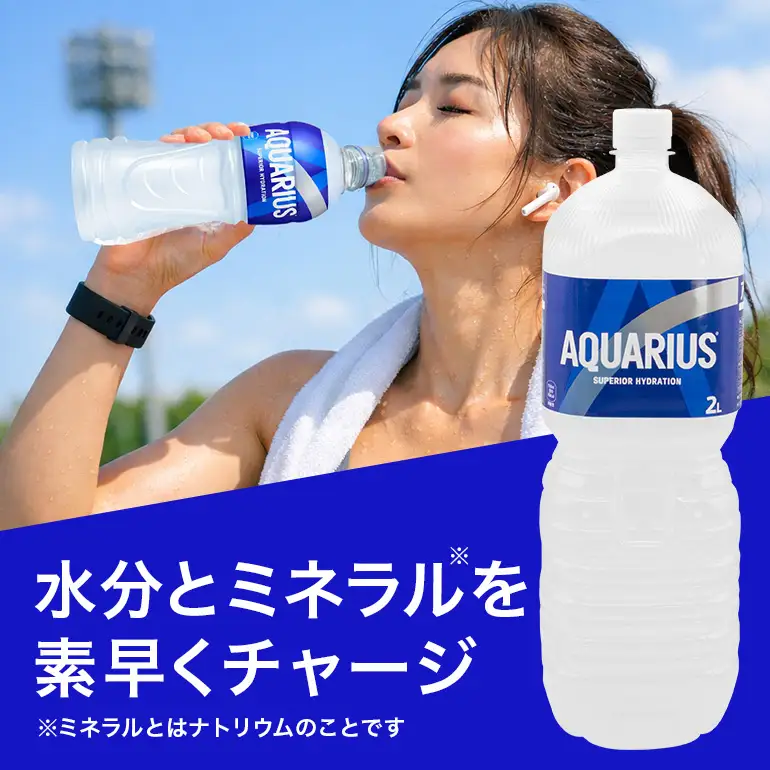 アクエリアス 2L×6本 AY19