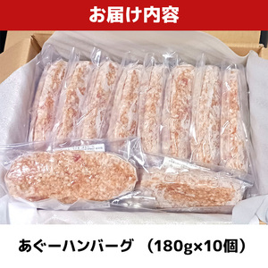 あぐーハンバーグ （ 180g × 10個 ）