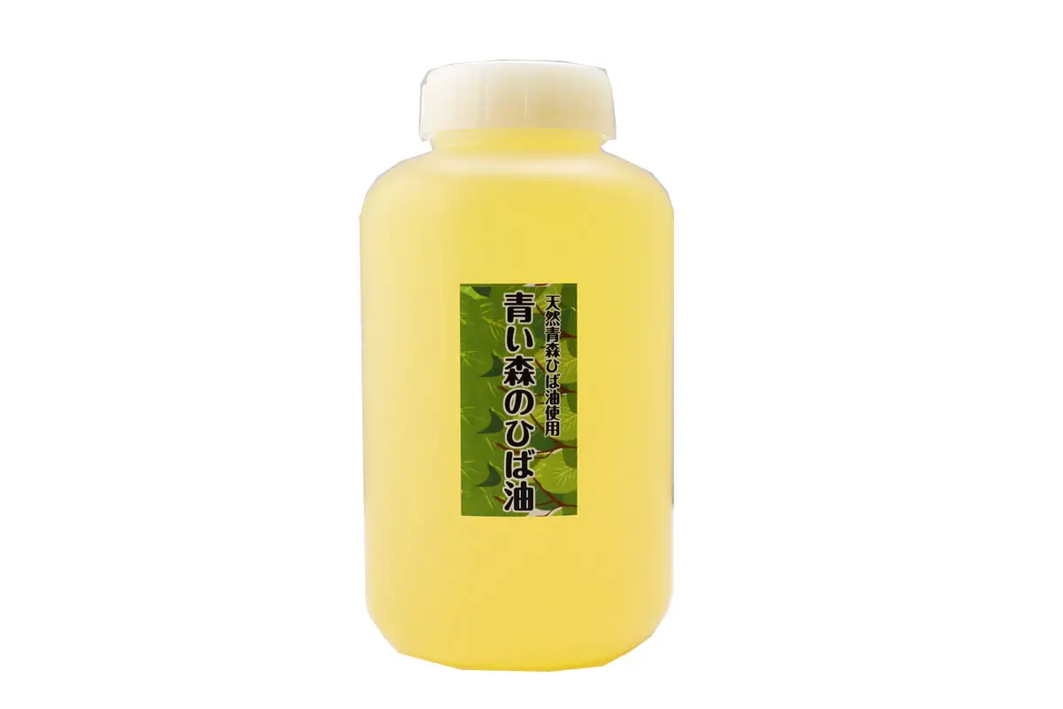 ひば油　 1000ml×1本 【 青森 天然 ヒバ油 ひば精油 ヒバオイル お試し アロマ 五所川原 ひば ヒバ 青森ヒバ油 】