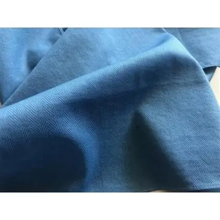 藍染めハンカチ(ヘリンボーン)_装飾品・工芸品  服飾小物 _【1143950】