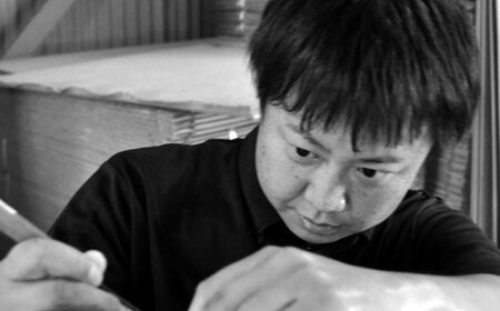 畳 畳とデニムが融合したデニム置き畳「びんご」 4枚組（約2畳） [BADN001]