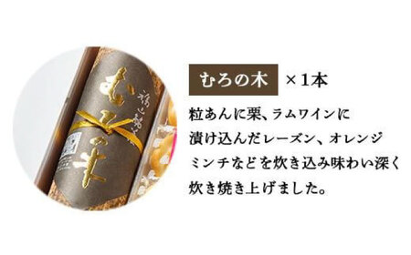 【お中元対象】和菓子 福山ゆかりのお菓子詰め合わせ 4種15個入り（むろの木1本・マミーローズ5個・勝なりもなか4個・ばらの街、福山5個） [BADJ002]